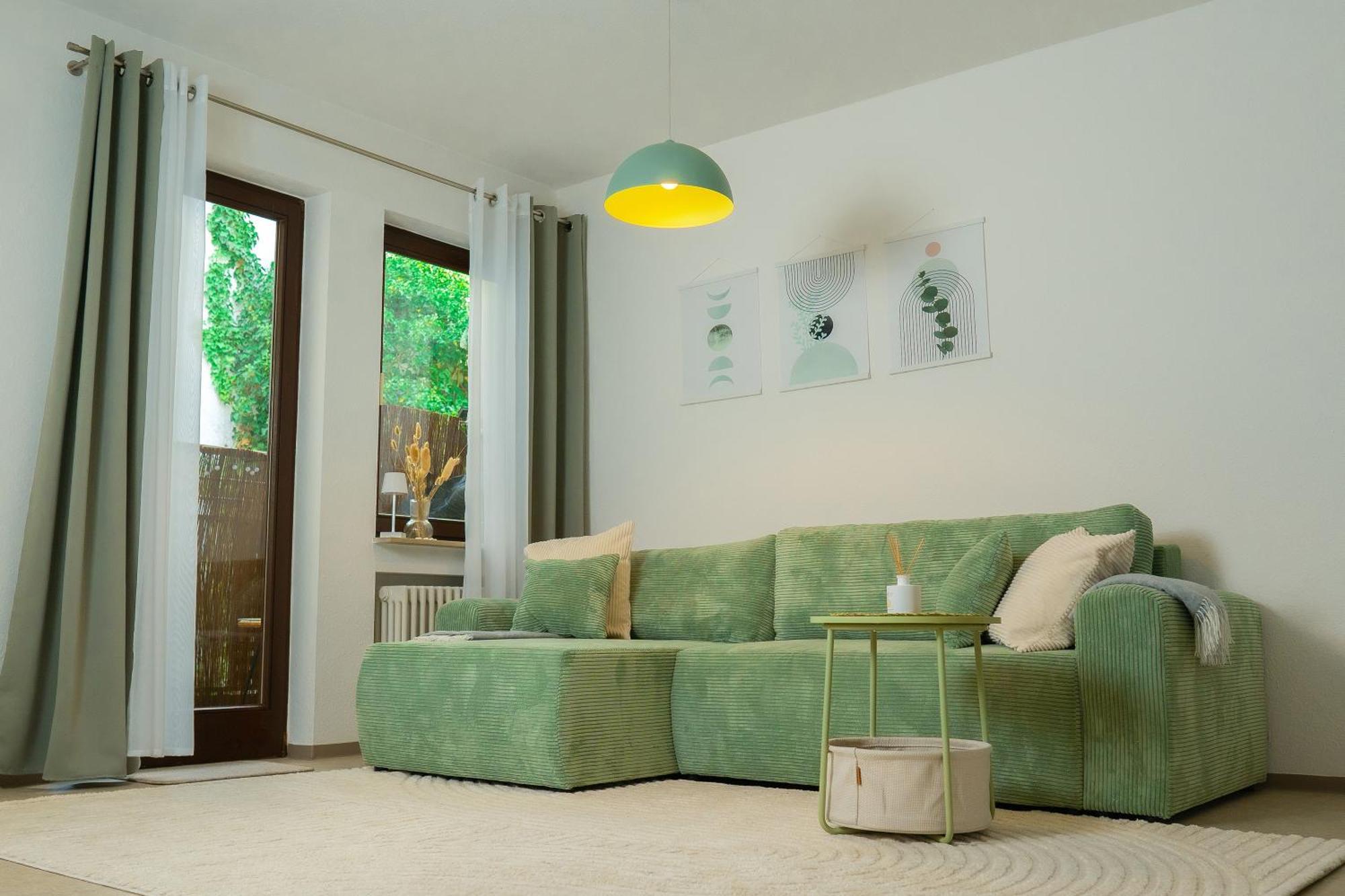 Einzigartiges Scandi Apartment - Innenstadt Mit Parkplatz, Balkon & Wlan - Perfekt Fuer Radfahrer Ридлинген Екстериор снимка